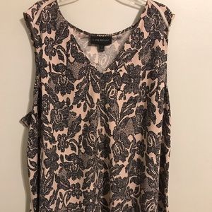 Beautiful floral design work blouse
